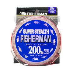 Fisherman Super Stealth Nylon Shock Leader - 35 LB