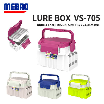 Mebao DOUBLE LAYER DESIGN. Lure box VS-705