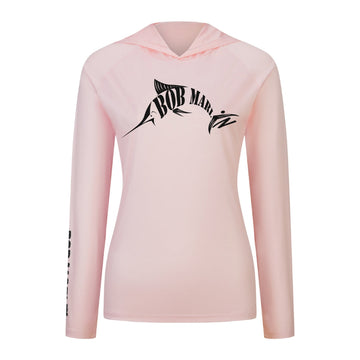 Bob Marlin Women's Performance Hoody BM Light Pink