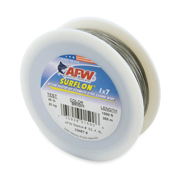 Afw Nylon Coated 1x7 Stainless Steel Leader Wire
