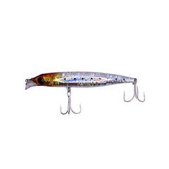 Azoro Doel Sinking Minnow Lures - 41G / 110MM / AAZ-Goldhead on White