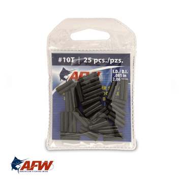 AFW Thin-Wall Double Barrel Leader Sleeves [25pk] #10T