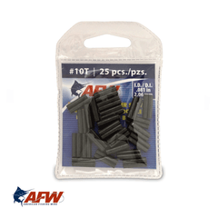 AFW Thin-Wall Double Barrel Leader Sleeves [25pk] #10T