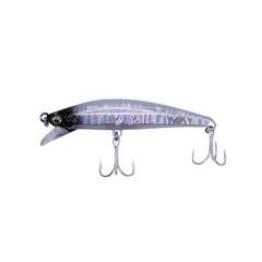 Azoro GT Sinking Minnow Lures - 28G / 90MM / Black Head on White