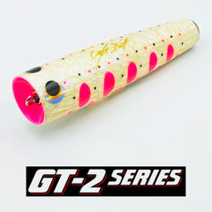 Craft Bait GT-2 Abalone Poppers - Abalone White Pink Dots / 130G