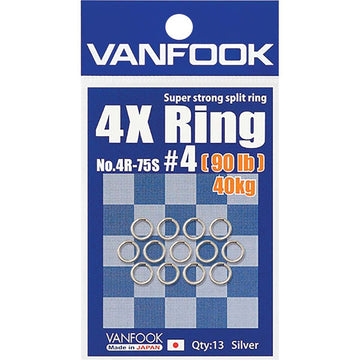 Vanfook 4X Split Rings