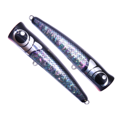 Black ledge Flare Popper 130g - 130G / BLF-Abalone