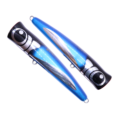 Black ledge Flare Popper 130g - 130G / BLF-Blue