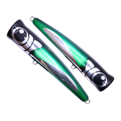 Black ledge Flare Popper 130g - 130G / BLF-Green