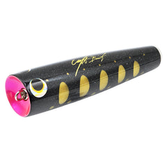 Craft Bait GT 2 Popper - 130G / Black Gold Dot