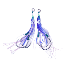 Thrill Seeker Titan Twin Assist hooks - 1/0 / Blue