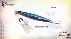 SAMURAI SPARROW JIGS 80G - Blue Pink Sardine / 80 G