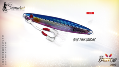 SAMURAI SPARROW JIGS 200G - Blue Pink Sardine / 200 G