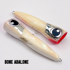 Black ledge VLF Popper 160g - 160G / Bone Abalone