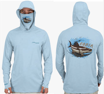Fish2Spear Performance Hoodies with Mask - Cobia