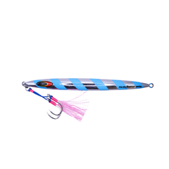 Thrill Seeker Deep Drop Jigs - 200G / Light Blue Stripes
