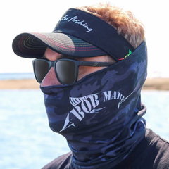 Bob Marlin Face Shield - Face Shield Bob Camo Black