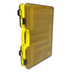 Multifunctional Portable Fishing Tackle Box - Yellow