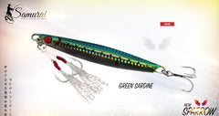 SAMURAI SPARROW JIGS 150G - Green Sardine / 150 G