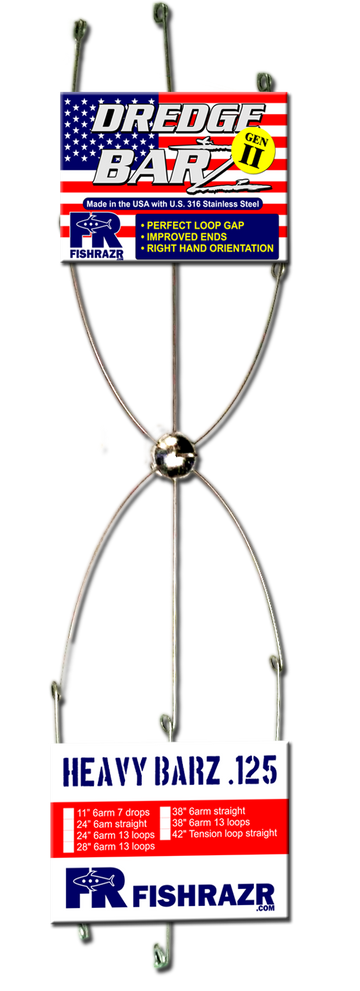 FishRazr Heavy Dredge BarZ 6arm 38