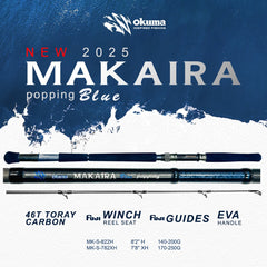 OKUMA MAKAIRA BLUE ROD