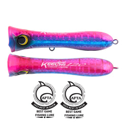 Ocean Legacy Keeling Popper - 140mm 53g / #7 Blue Pink Silver