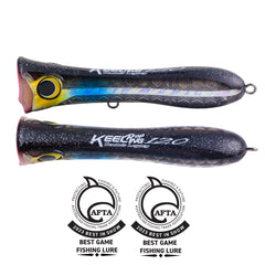 Ocean Legacy Keeling Popper - 140mm 53g / #5 Silver Mullet