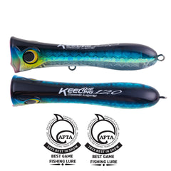 Ocean Legacy Keeling Popper - 140mm 53g / #1 Yellowband Fusilier