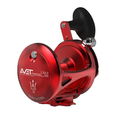 Avet LX 6.0 G2 2-Speed Lever Drag Reel - Red / Right Hand