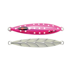 Short Dragon Bone M&W Montaje - 150g / White Dot in Pink