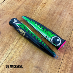 Black ledge Flare Popper 95g - 95G / OG Mackerel