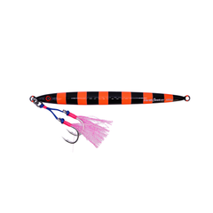 Thrill Seeker Flipper Jigs - 60G / Orange Black Stripe