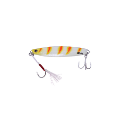 Jigman Super Jig Ebes NEW 2025 - 40G / Orange Lines on White