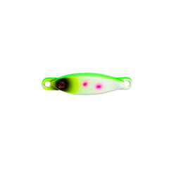 MLF Fatty Tungsten TG Jigs - 45G / Pink Dots in Green
