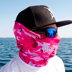 Bob Marlin Face Shield - Pink Camo Face Shield