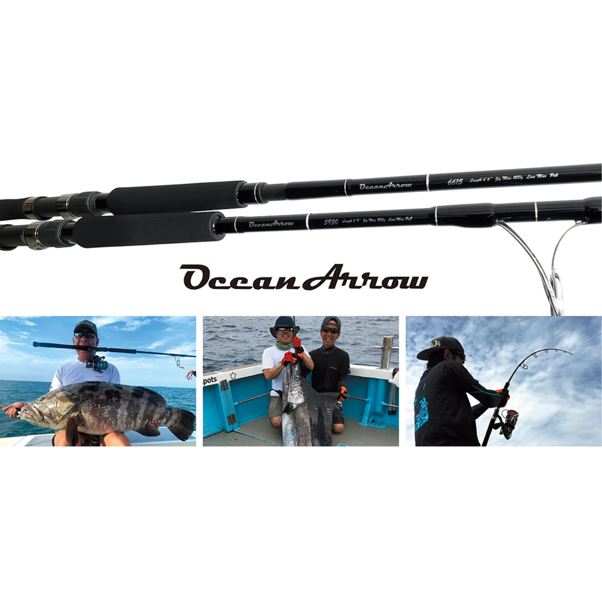 Match Fishing Rod Rests Ripple RIPPLE FISHER OCEAN ARROW 6615 ROD - Fishon LLC