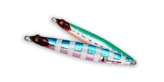 SAMURAI SPARROW JIGS 80G - Red Head Blue Pink Zebra & Red Head Green Zebra / 80 G