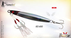 SAMURAI SPARROW JIGS 80G - Red Head / 80 G