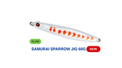 SAMURAI SPARROW JIGS 60G - Shrimp Glow #2 / 60 G