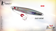 SAMURAI SPARROW JIGS 200G - Silver Sardine / 200 G