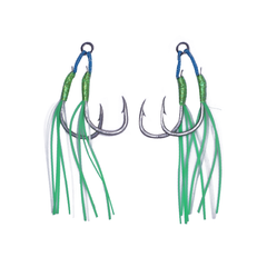 Tafu Assist Hook Light Jigging - 17 / Green