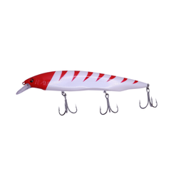 Salt Bay Poseidon Hardbait Lure - Red Tiger / 160MM - 28G