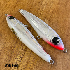 Black ledge Fast Sink Peanut (FSP) 99g - 99G / White Pearl