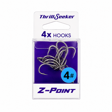 Thrill Seeker Treble Hooks 5X  Z-Point