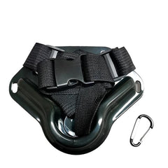 Adjustable Fishing Fighting Belt - Black