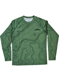 Fish2Spear Rash Guard Long-Sleeve T-Shirt UV - XS / Green