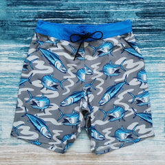 Fish2Spear Fishing Shorts - Kingfish - S / Grey