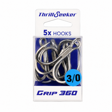 Thrill Seeker Treble Hooks 4X  Grip 360