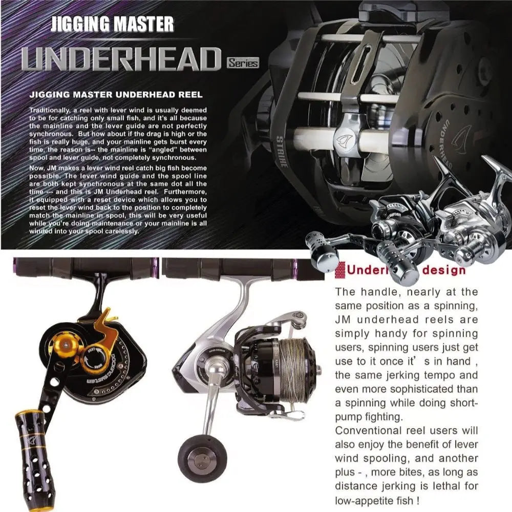 Head Ree Jigging Master Under Head Reel Limited Edition