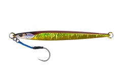Jackall Bambluz Jig Semi Long - G048 Red & Gold Magma Wave / 120g